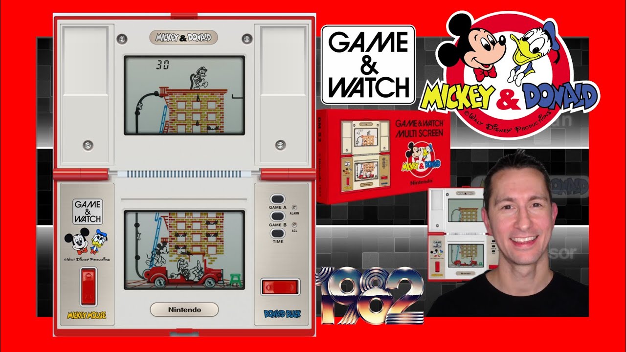 Mickey & Donald (Nintendo Game & Watch) - Chronologically Gaming