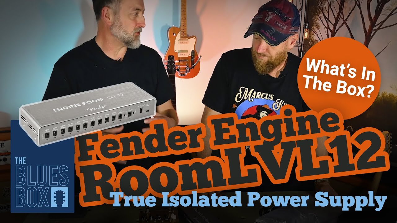Ep20 - Fender Engine Room Unboxing/First Impressions - The Blues
