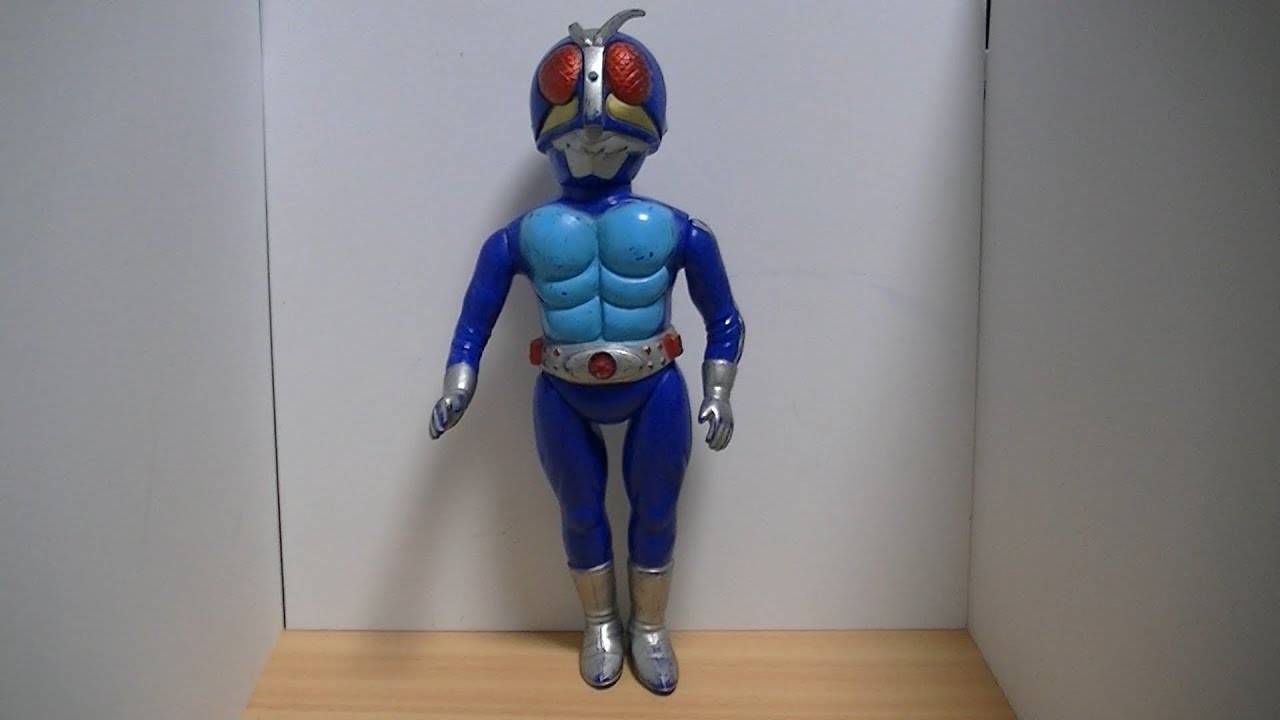 増田屋 トーキング仮面ライダー ソフビ人形の修理 masudaya Masked