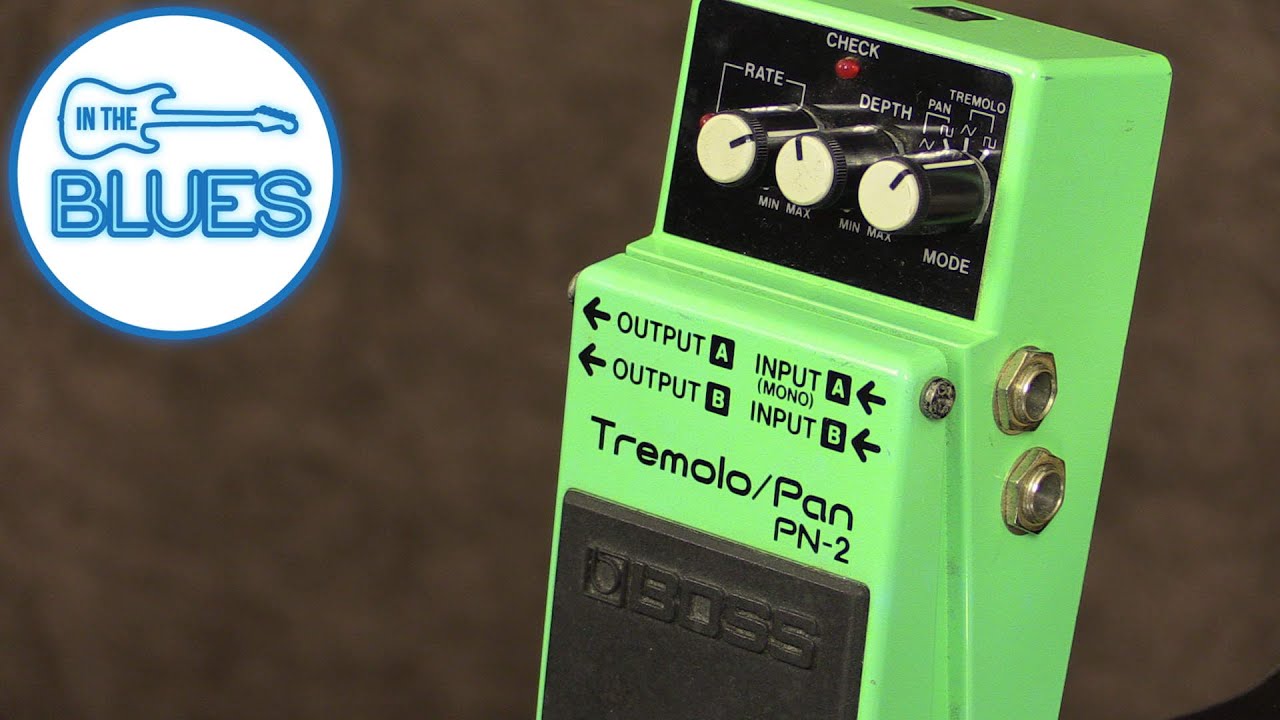 Boss Tremolo/Pan PN-2 Pedal (1990's) - YouTube