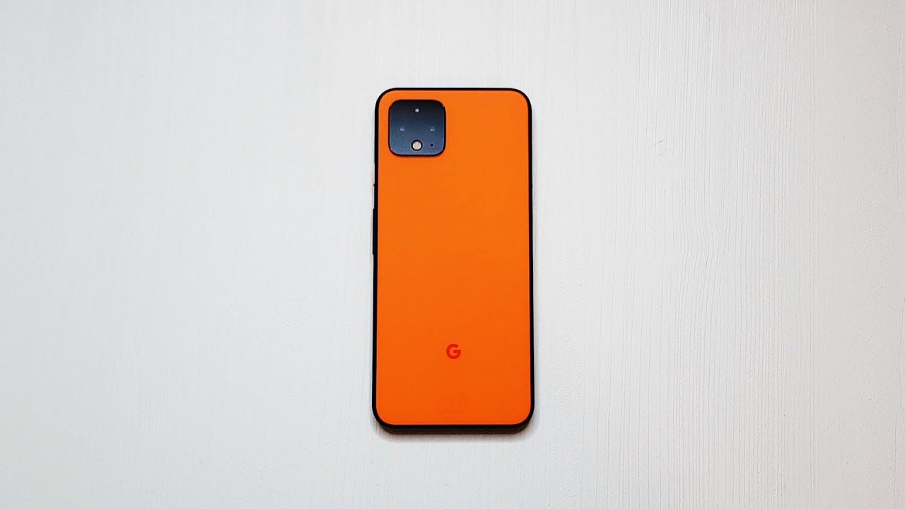 Google PIxel 4 ORANGE CAME EARLY! Unboxing..Listen very