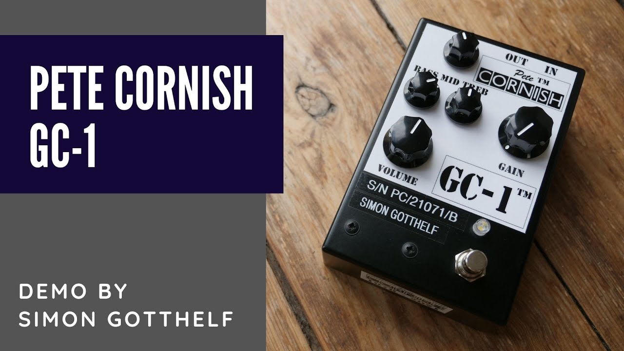 Pete Cornish GC-1 / Demo by Simon Gotthelf - YouTube