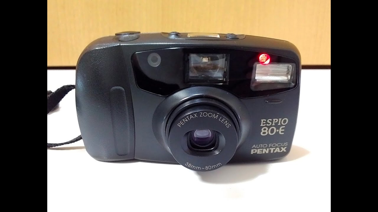 PENTAX ESPIO 80-E 35mm Film Camera - YouTube
