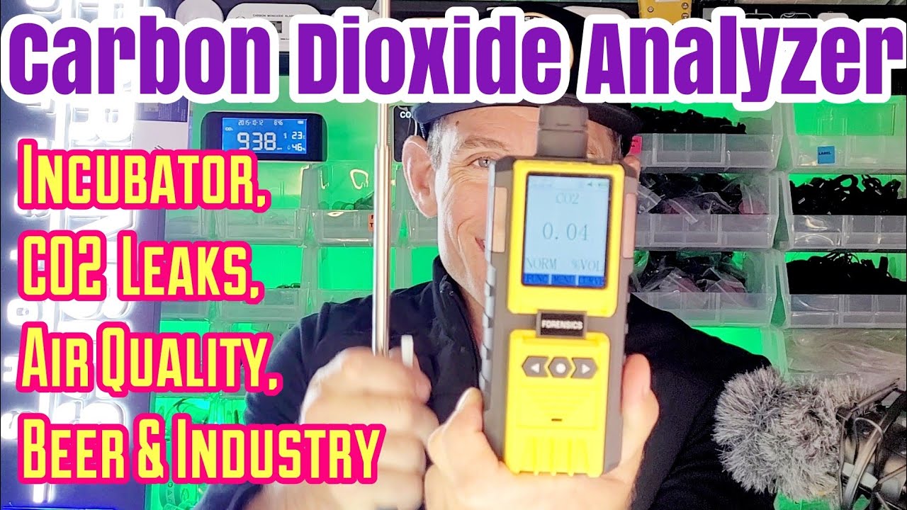 Carbon Dioxide Analyzer | 0 - 100% | USA NIST Calibration