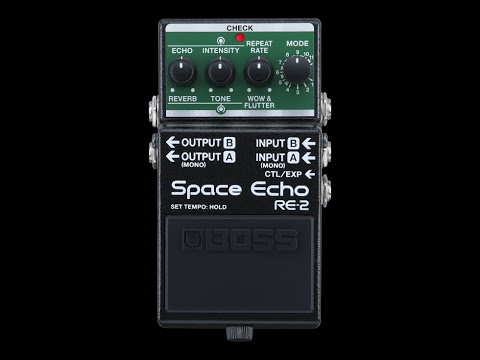 BOSS RE2 Space Echo - YouTube