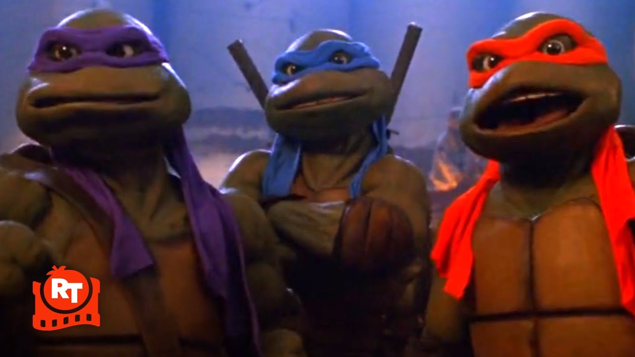 Teenage Mutant Ninja Turtles II (1991) - Shredder Traps the Ninja
