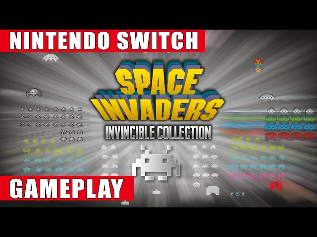 Space Invaders Invincible Collection Nintendo Switch Gameplay