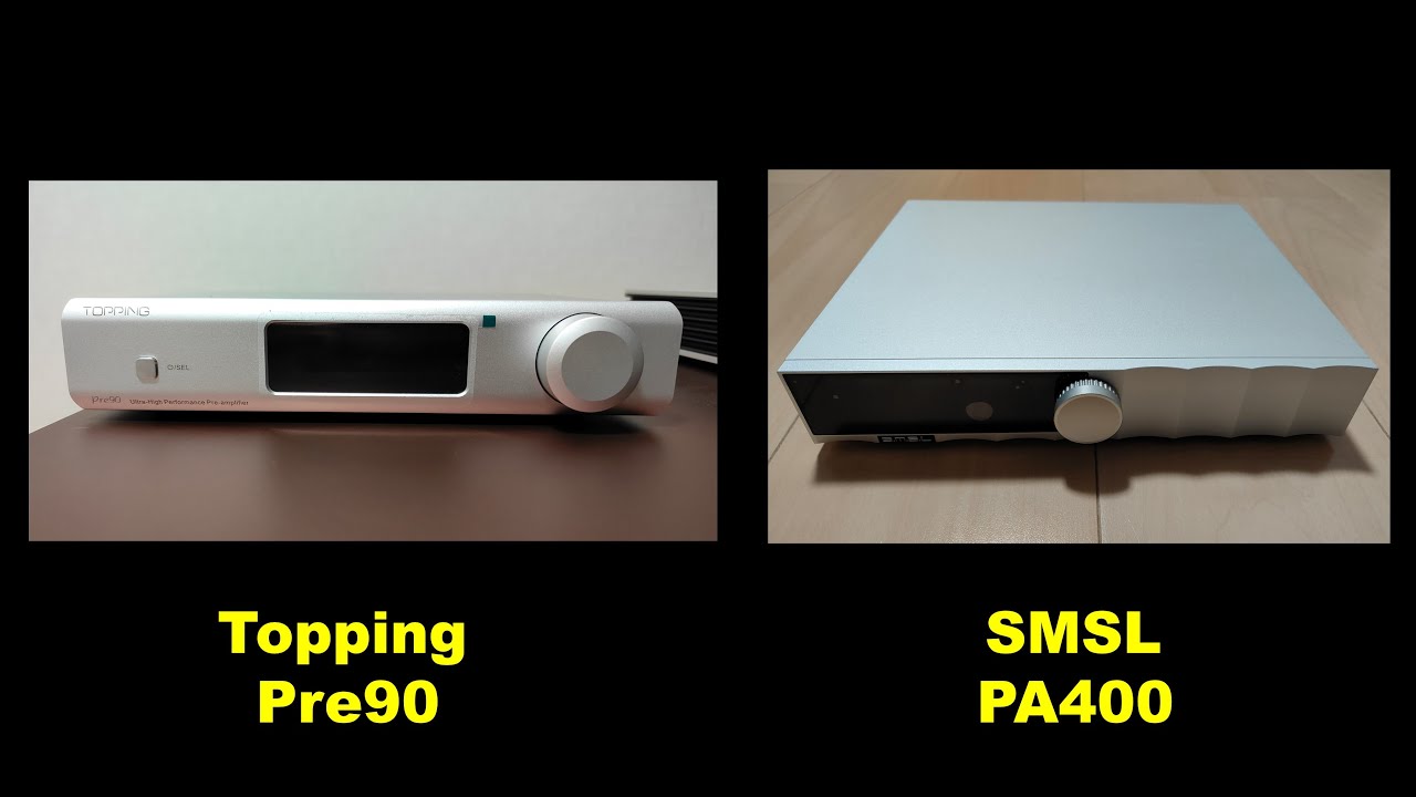 プリアンプとパワーアンプを注文しました - YouTube