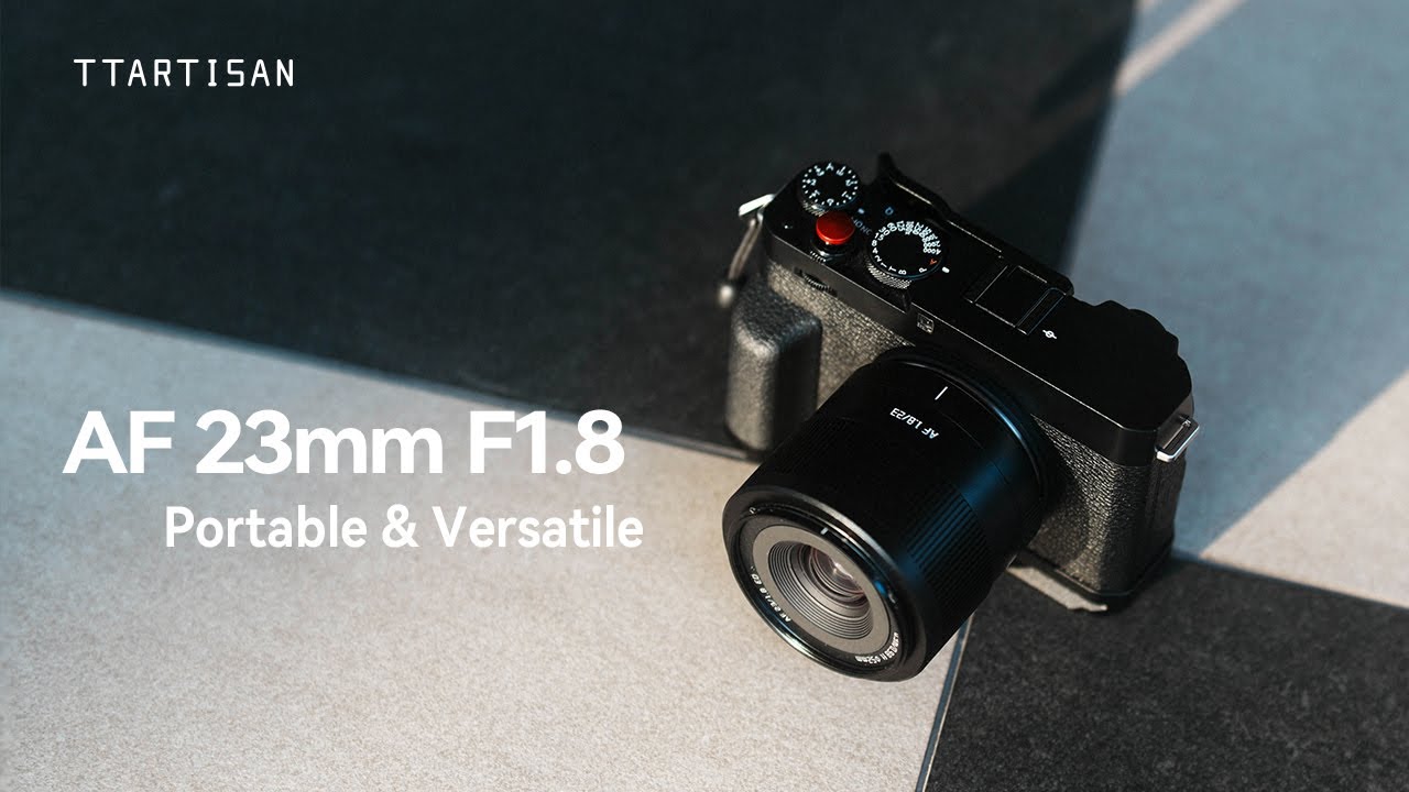 TTArtisan New APS-C AF 23mm F1.8 for X-mount - YouTube