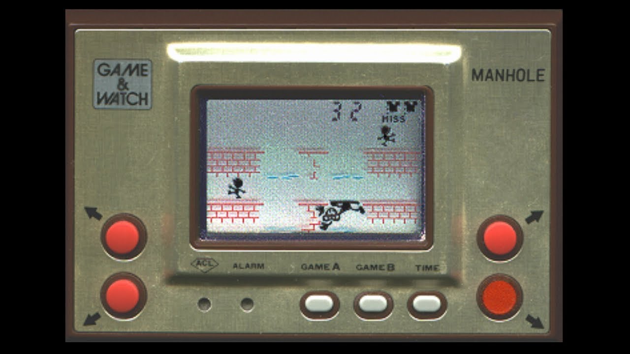 ゲームウォッチ マンホール MANHOLE - YouTube