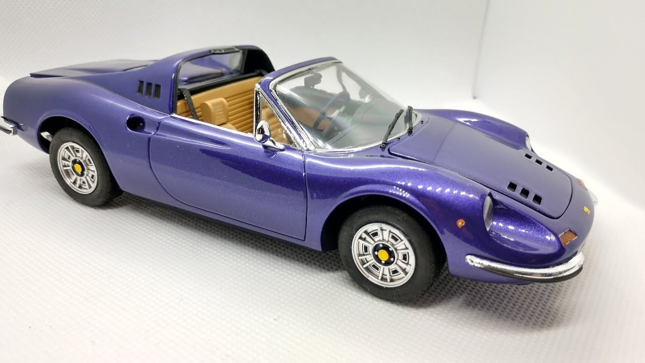 Full Build: 1/24 Fujimi Ferrari Dino 246gt Enthusiast Model - YouTube