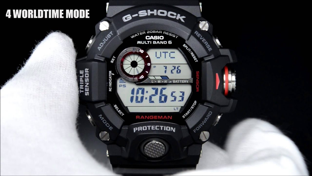 G-SHOCK MASTER OF G RANGEMAN GW-9400 Demonstration Gショック