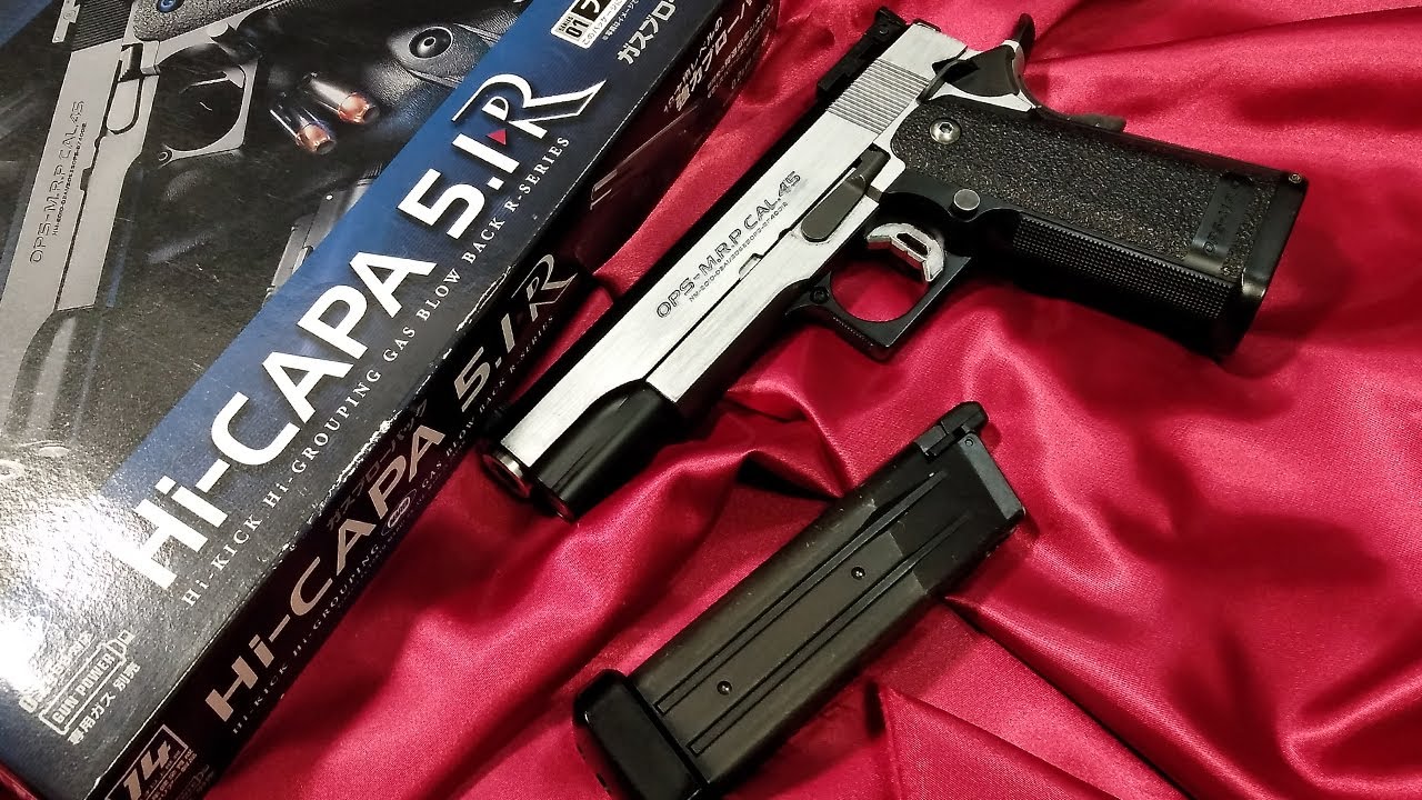 塗装でこうなる【10禁】ハイキャパ5.1R！以前塗装した個体に追加で塗装