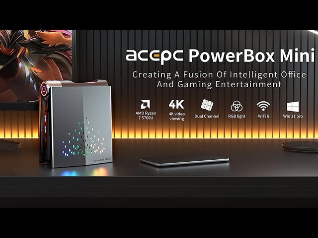 Small but Powerful, ACEPC PowerBox Mini PC - (Ryzen 7 5700U) - YouTube