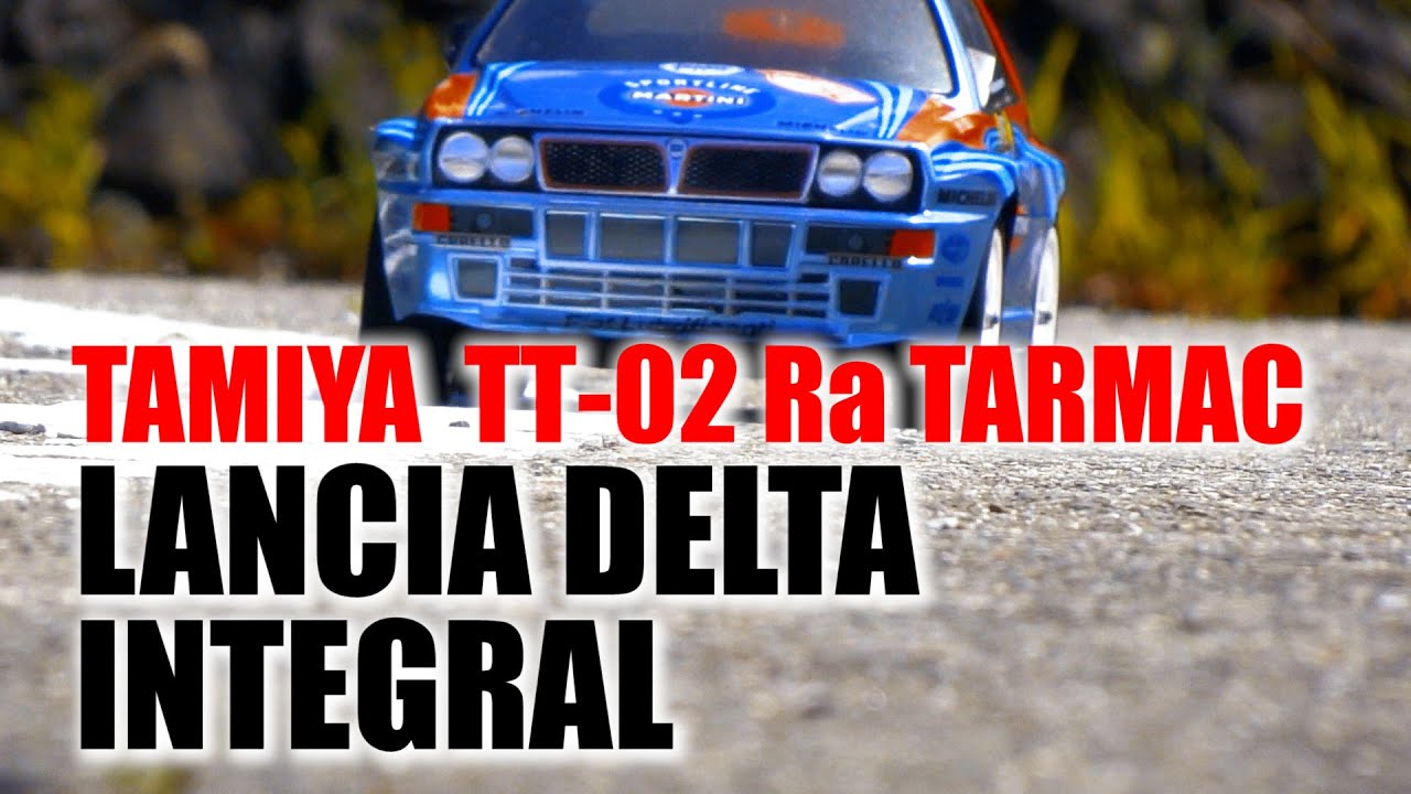 タミヤ ラジコン【TT-02 S ラリー仕様】ランチア デルタ