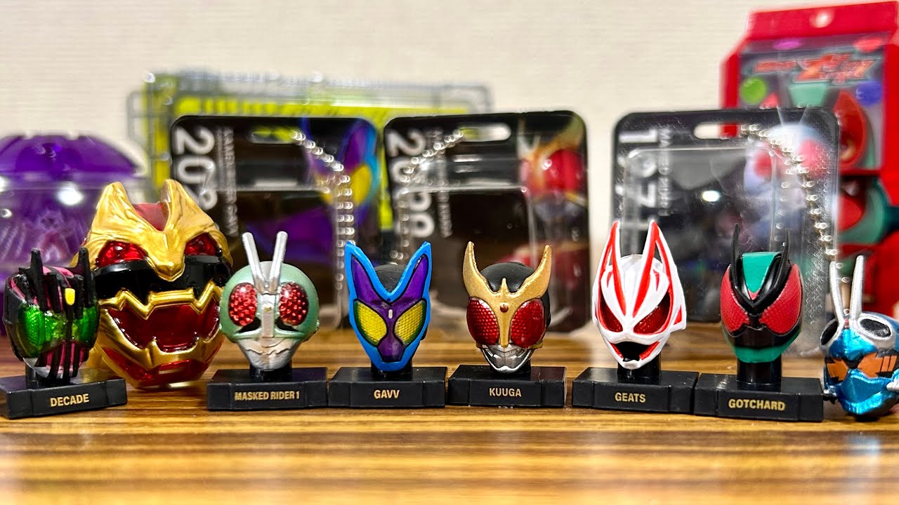 Reiwa Mask Collection!? I took out all the Kamen Rider Mask