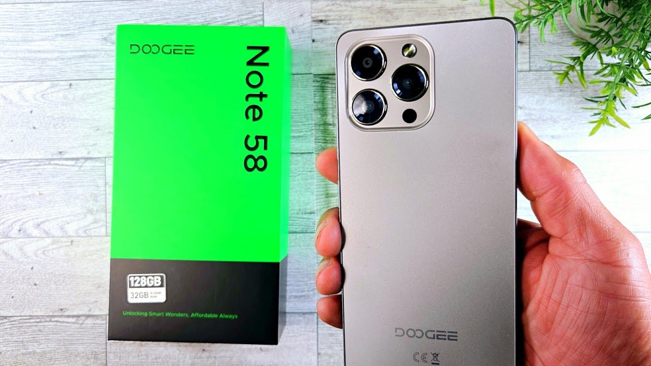 DOOGEE Note 58 unboxing & first impressions! - YouTube
