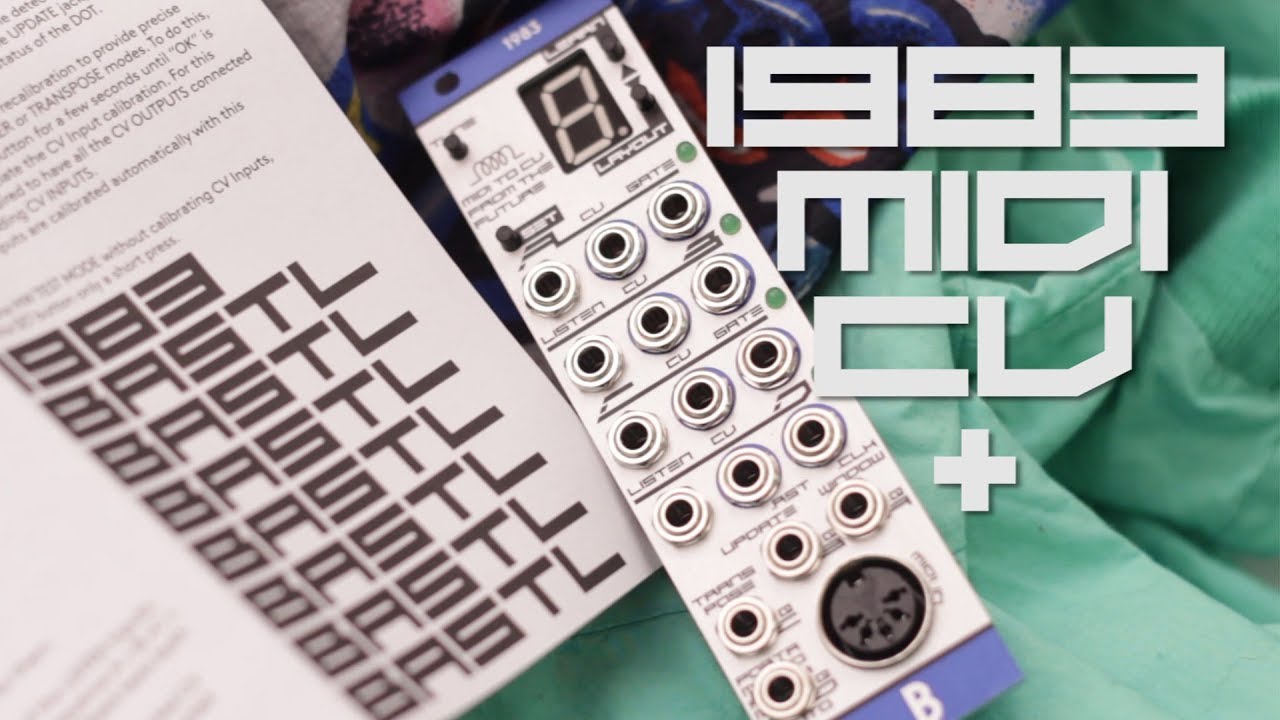 BASTL INSTRUMENTS「1983」 自動チューニング機能と多様性のあるボイス