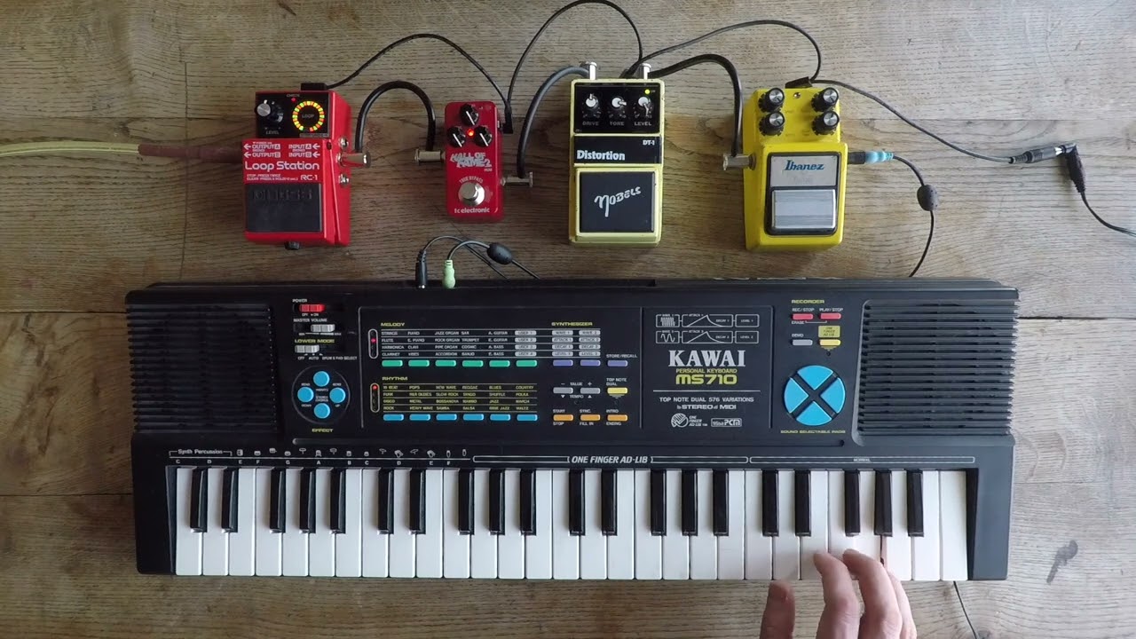 KAWAI MS710 電子キーボード 専用ケース付き KAWAI MS710 電子