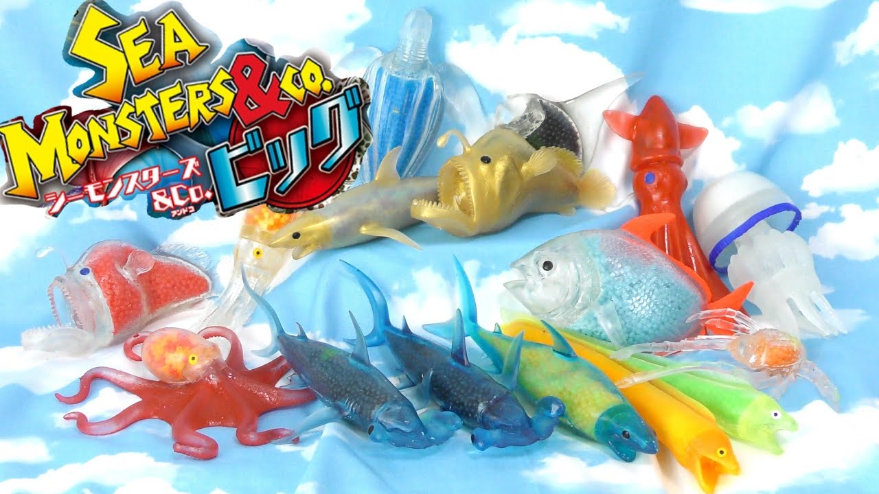 Sea Monsters & Co. Big! Lawson/HMV limited version opened! - YouTube