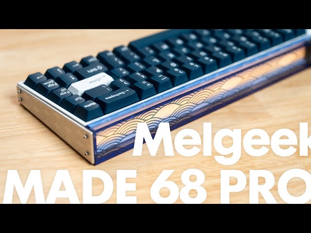 バックライトがおしゃれすぎるラピトリキーボード Melgeek MADE 68 Pro