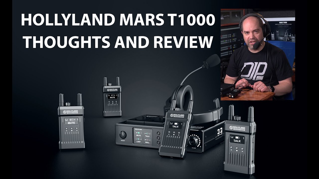 Hollyland Mars T1000 Wireless Intercom Review - YouTube
