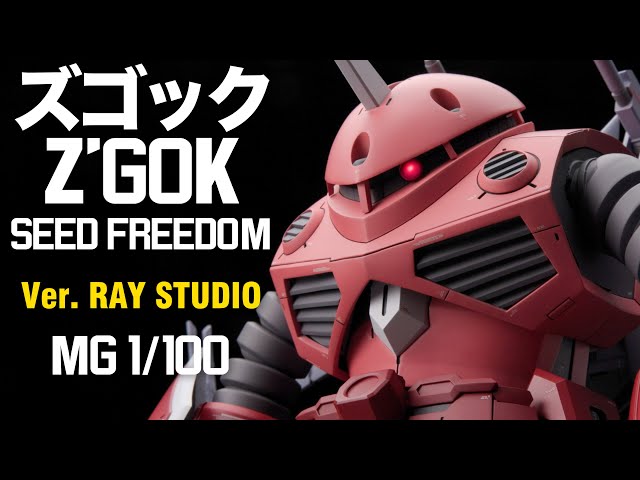 Amazing! We Packed JUSTICE GUNDAM into Z'GOK! MG 1/100 Z'GOK (SEED