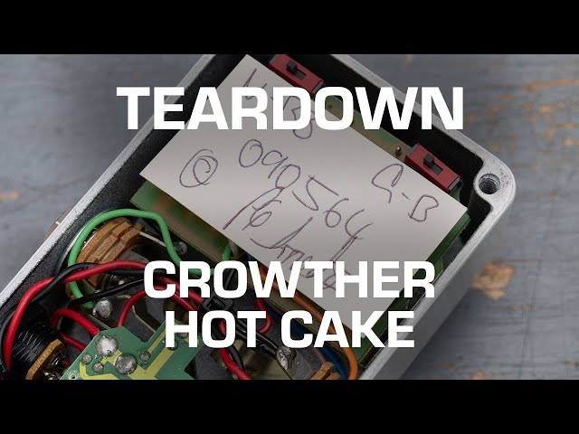 Crowther Hot Cake Teardown! See what's inside! - YouTube