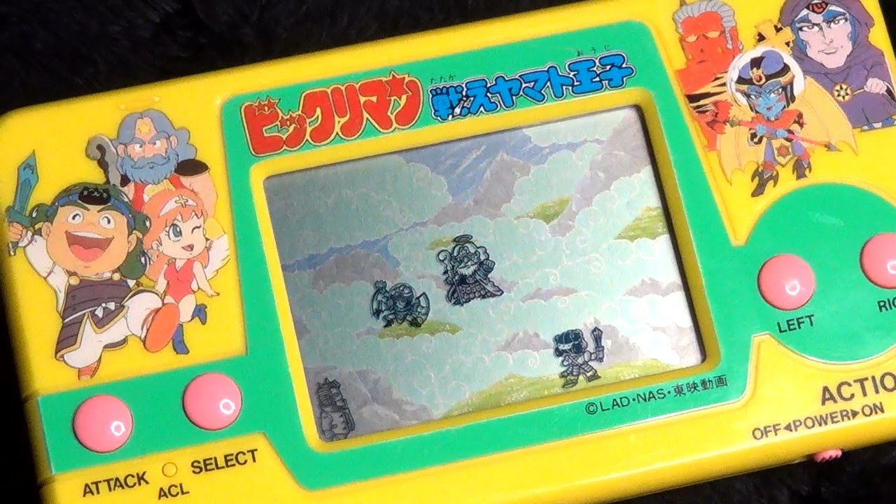 レトロ 電子ゲーム】バンダイ ビックリマン 戦えヤマト王子 プロレス