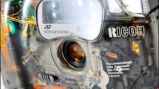 Ricoh FF-9SD Limited Edition See-Thru Fully Automatic 35mm Film