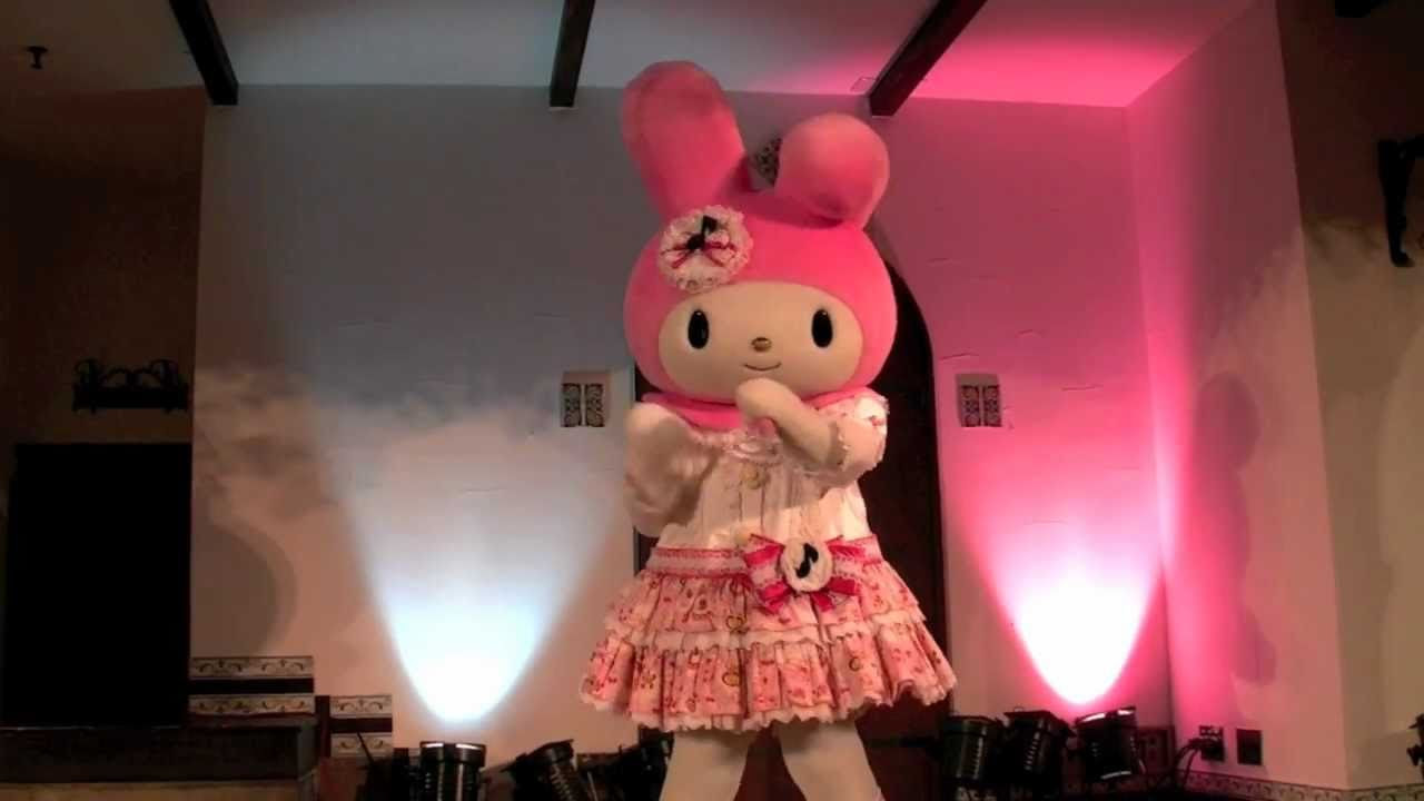 ピューロランドマイメロディ根付け キャラクター鈴根付(マイメロディ