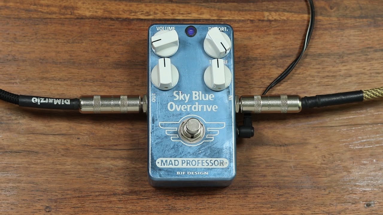Mad Professor Sky Blue Overdrive - YouTube