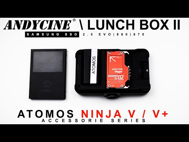 Atomos Ninja V+ Accessories - Angelbird AtomX alternative