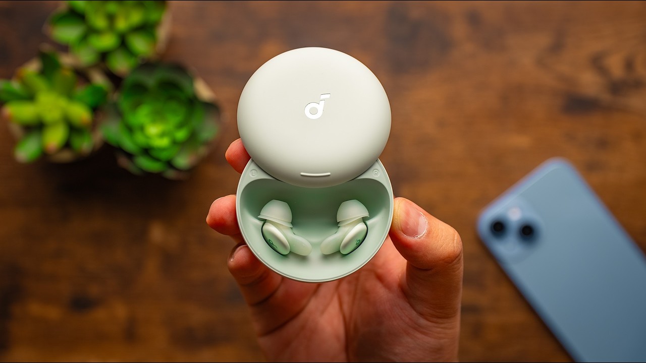 ANC Earbuds DESIGNED for SLEEP - Anker Soundcore Sleep A30 review