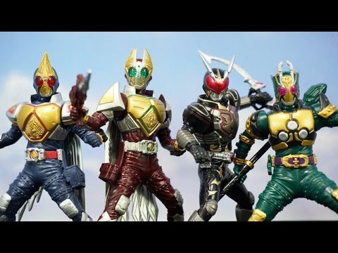 HD 仮面ライダー剣 ブレイド ギャレン カリス レンゲル Kamen Rider