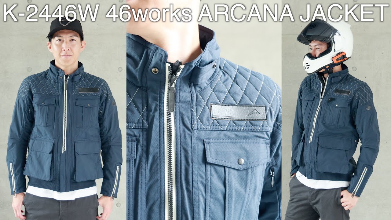 KUSHITANI K-2446W 46works ARCANA JACKET - YouTube