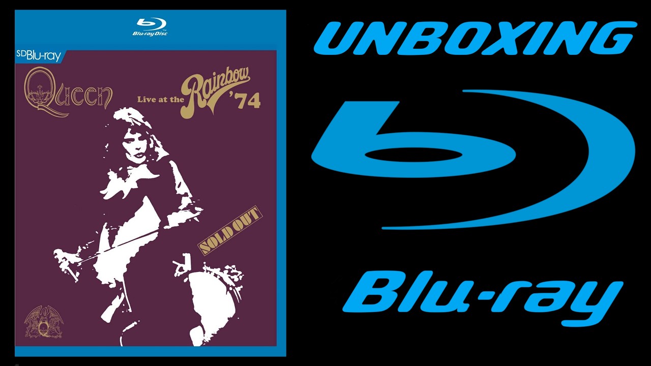 UNBOXING: Queen - Live At Rainbow 1974 [Blu-Ray] - YouTube