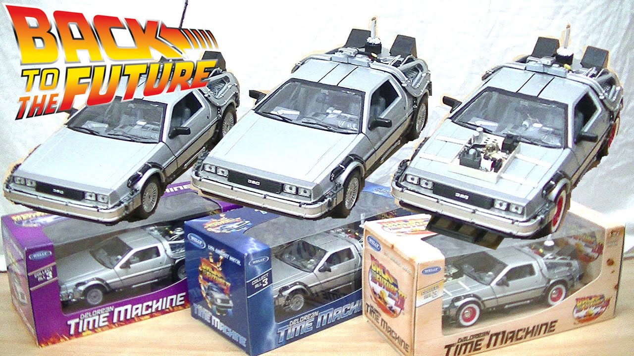 35th Anniversary! Story Spoilers!] Unboxing the 3 DeLorean designs