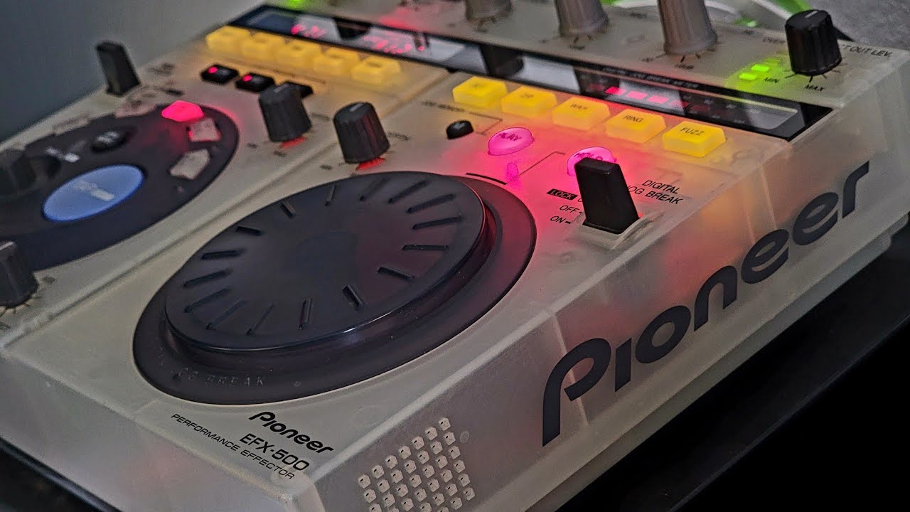Pioneer EFX-500 Transparent Edition - YouTube
