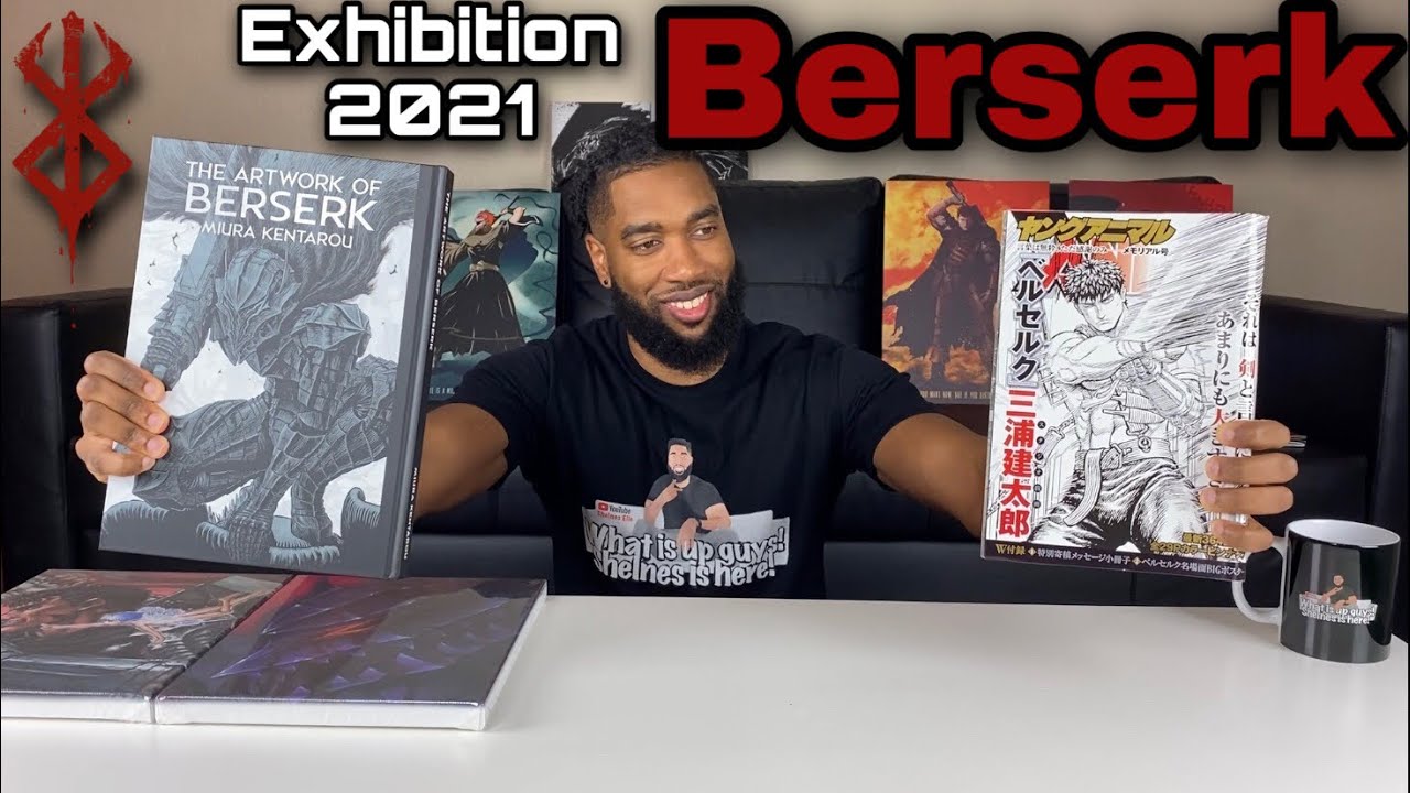 Berserk Exhibition 2021 Mini Haul Unboxing | Illustration Book