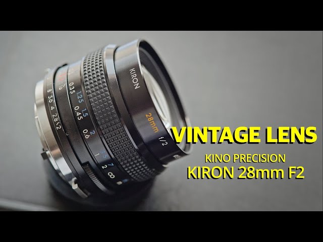 KINO PRECISION KIRON 28mm F2 [オールドレンズ] vintage lens 涼しい
