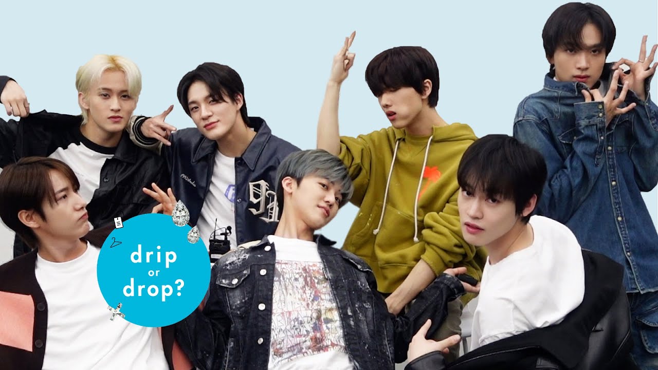 K-Pop Group NCT DREAM Reacts To *UNIQUE* Fashion Trends | Drip or