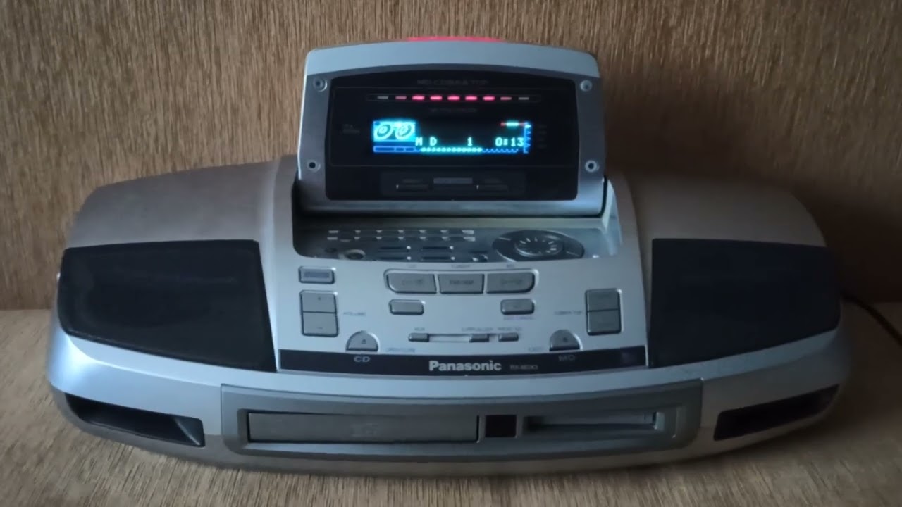 Panasonic rx mdx3 cobra top - YouTube
