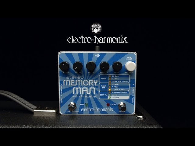 Electro Harmonix Stereo Memory Man w/ Hazarai Delay & Looper