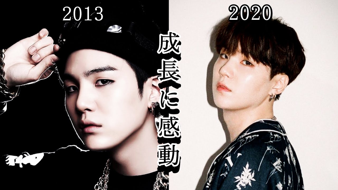 BTS/SUGA】MVで分かるユンギの成長ぶりの凄さ - YouTube