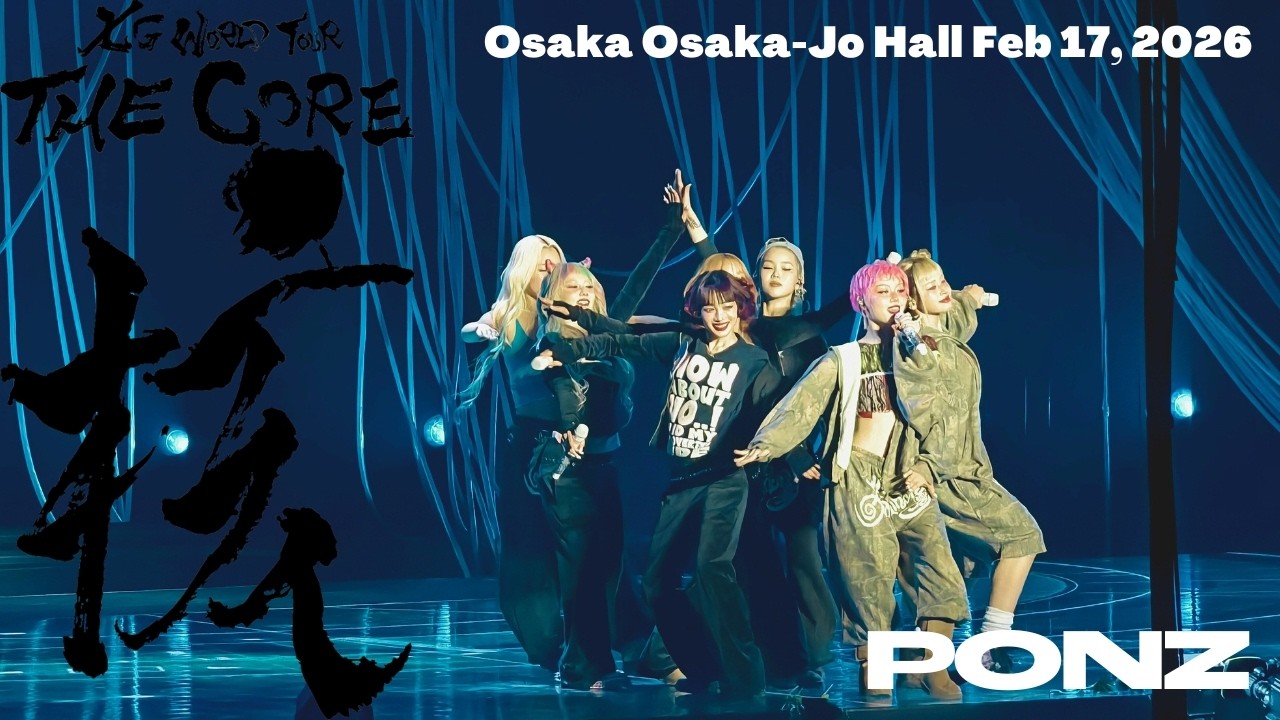 XG - SHOOTING STAR (Live at Osaka 2026.02.17 / 4K) - YouTube