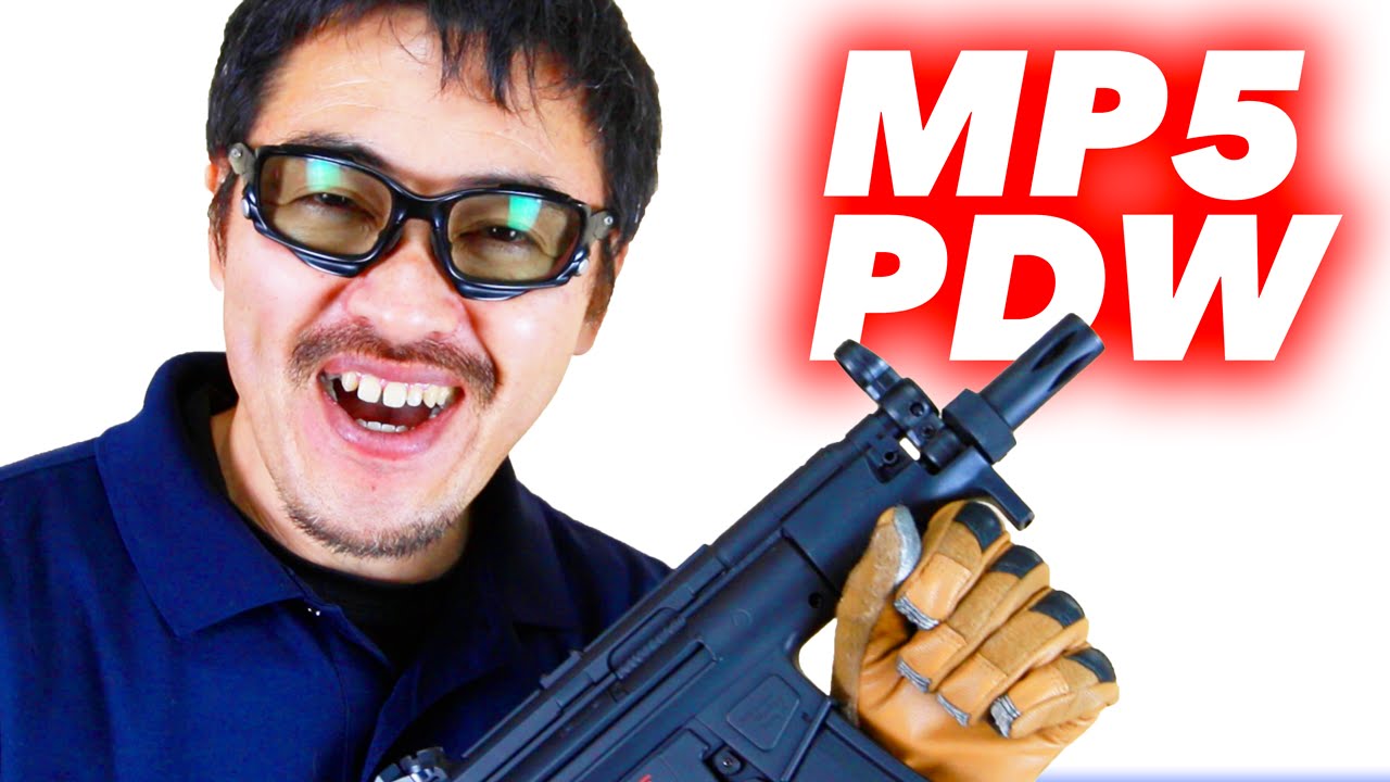 TokyoMarui MP5 K A4 PDW airsoft review (東京マルイ MP5 K PDW