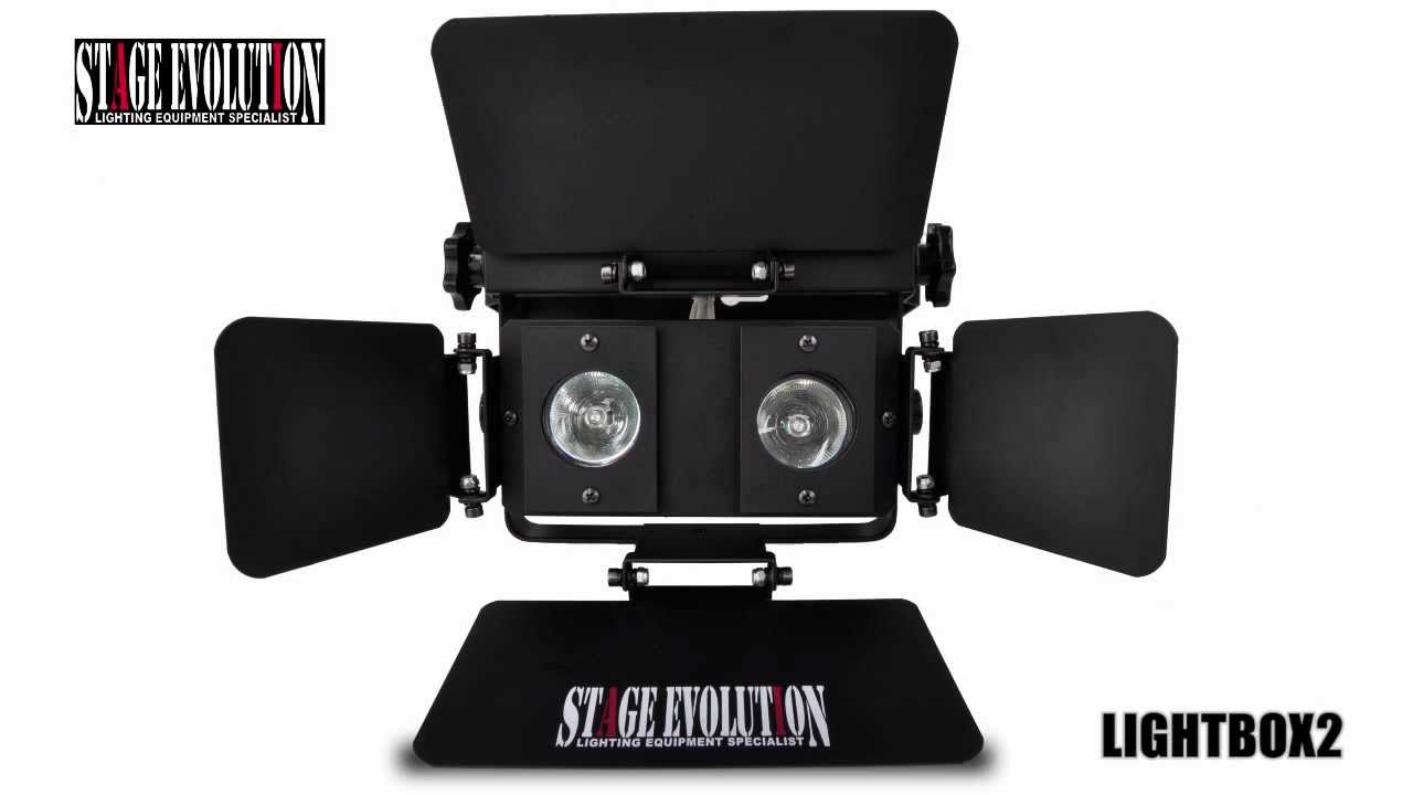 STAGE EVOLUTION / ハロゲンライト LIGHTBOX2 - YouTube