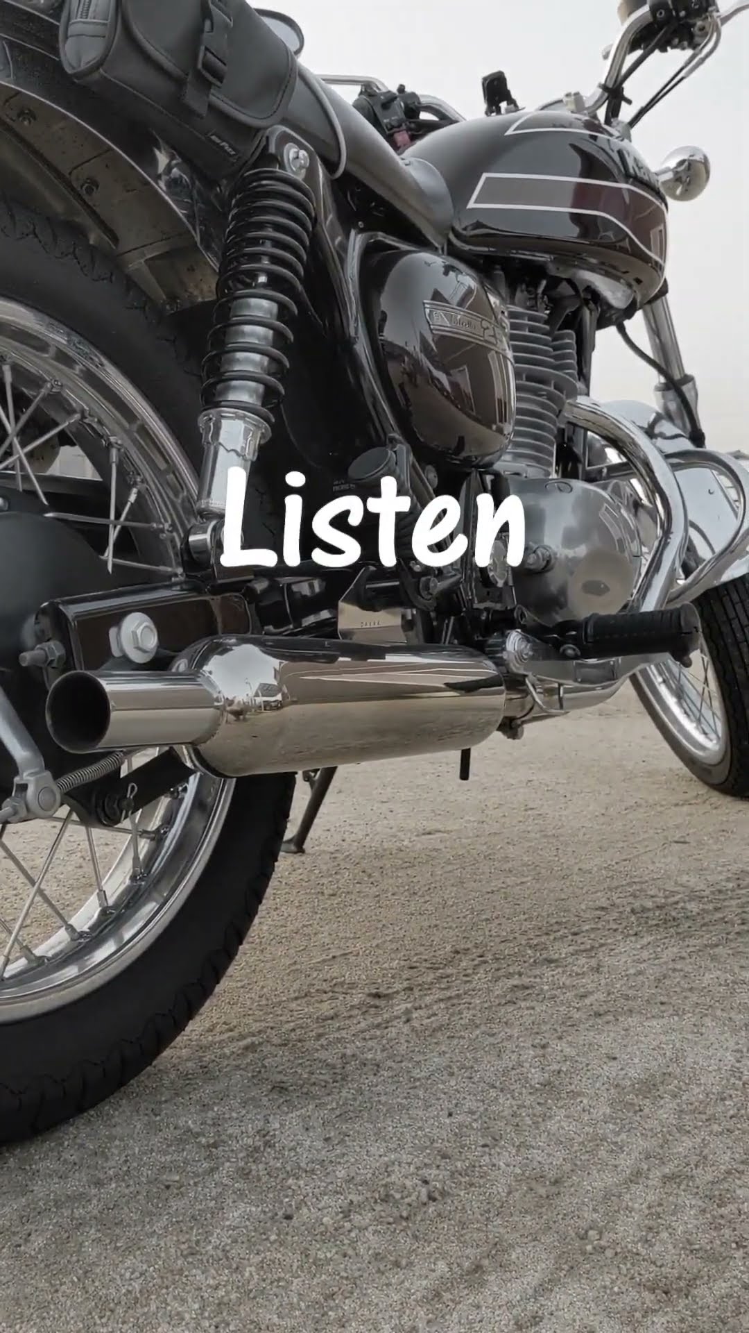 Kawasaki エストレヤ 大和ステンレスサウンド ESTRELLA Daiwa sound