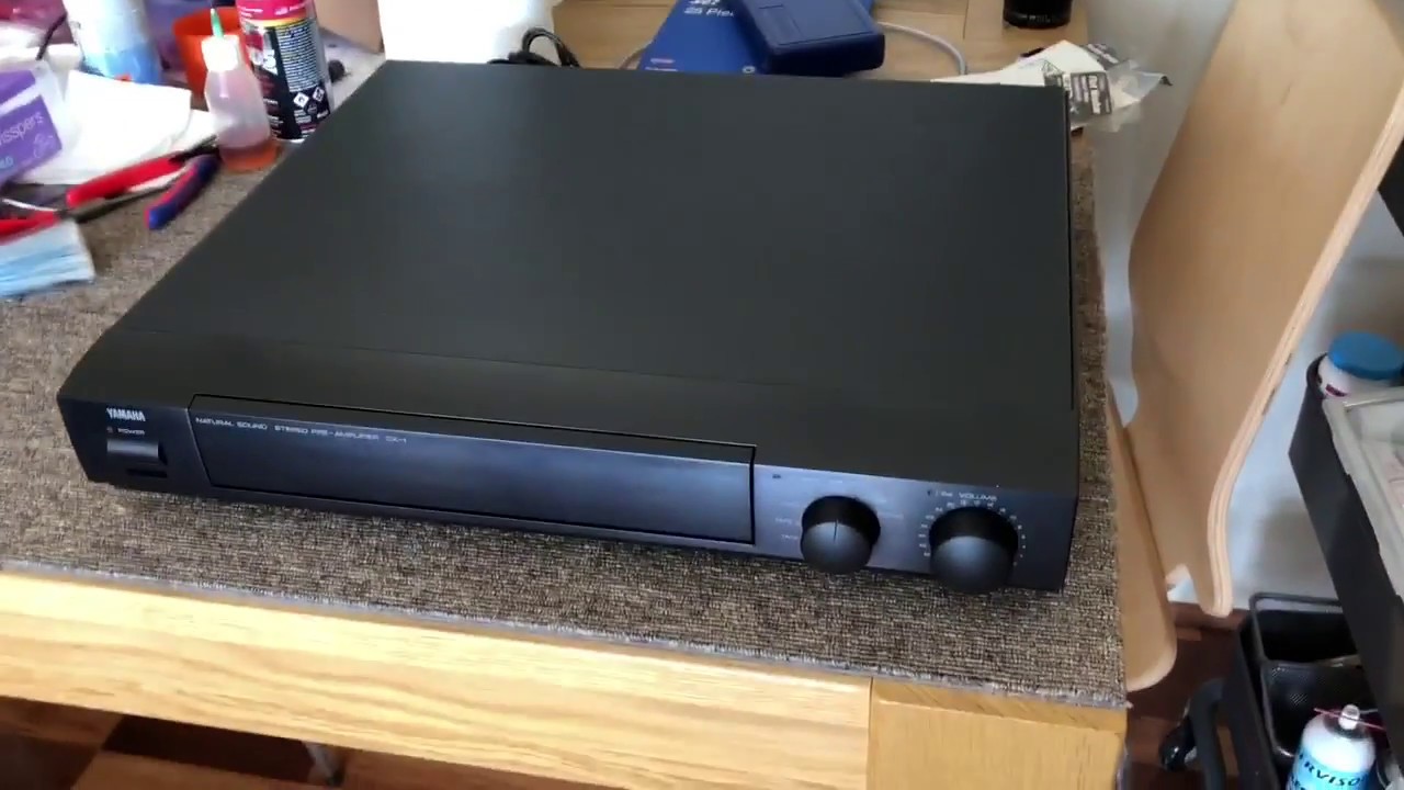 Yamaha CX-1 Statement Preamplifier Service & Peek! - YouTube